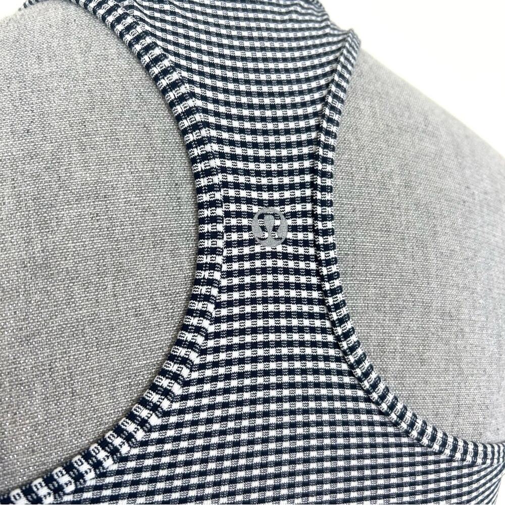 Lululemon Gingham Inkwell Cool Racerback‎ - Picture 5 of 5